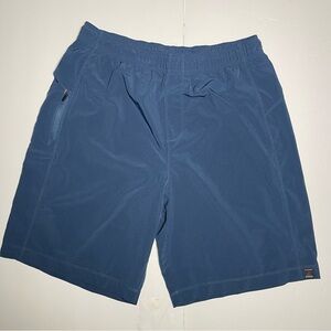 PrAna Breath Vargas Blue Athletic 9.5”Inseam Shorts Medium Lightweight M3VARG314